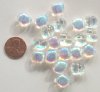 20 10x12mm Crystal AB Nuggets